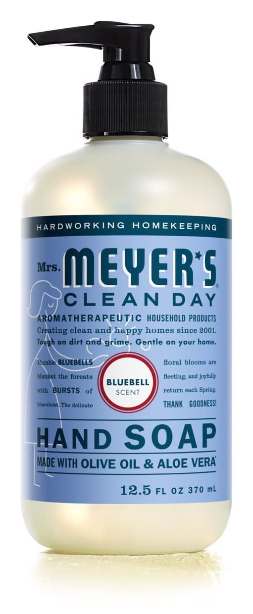 Mrs. Meyer'S Clean Day Organic Bluebell Scent Liquid Hand Soap 12.5 Oz
