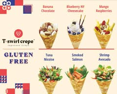 T-Swirl Crepe - Bayside