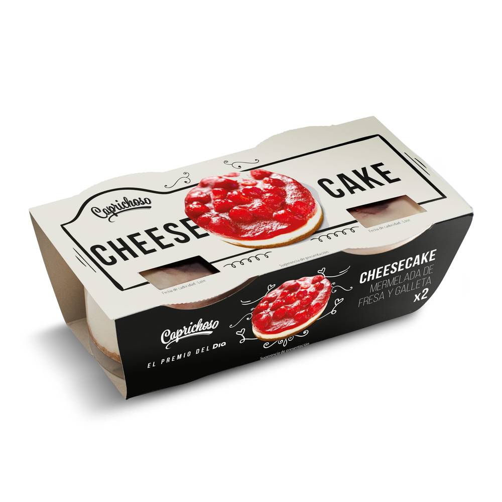 Cheesecake Caprichoso Dia Pack 2 X 90 G