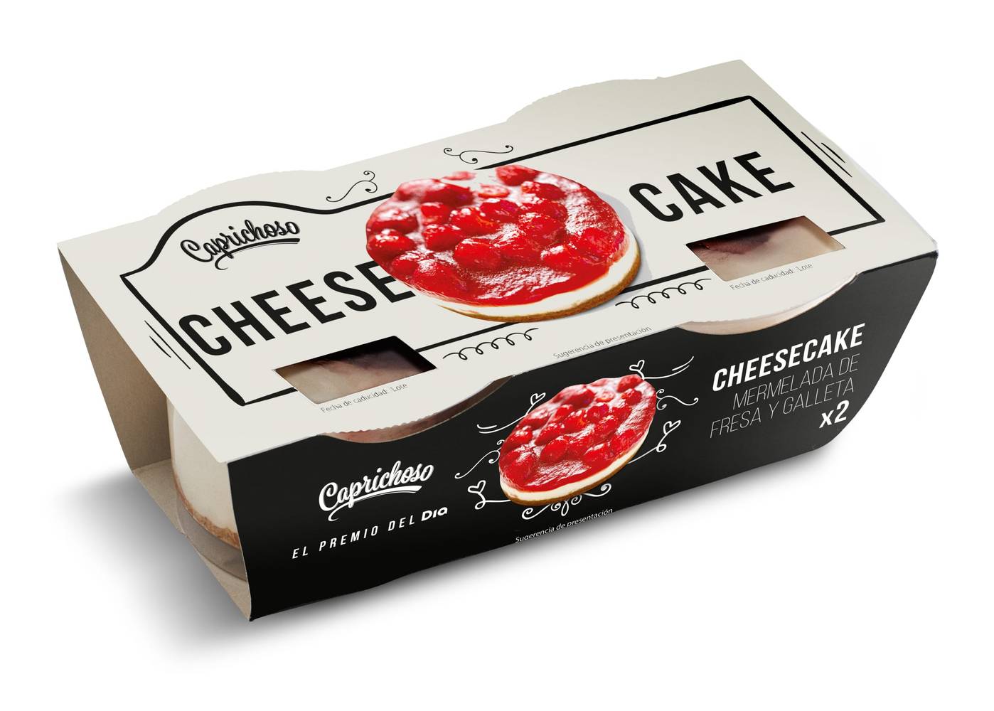 Cheesecake Caprichoso Dia Pack 2 X 90 G