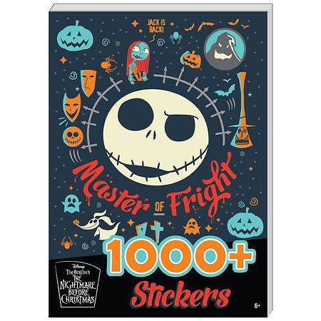 Fashion Angels Nightmare Before Christmas Sticker Book - 1.0 ea