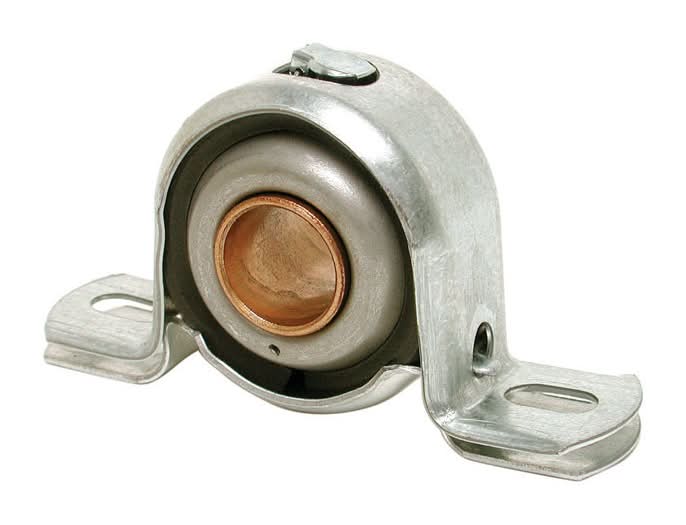 Dial 2-9/32 In. H X 4 In. W Black Steel Ball Bearing And Cushion