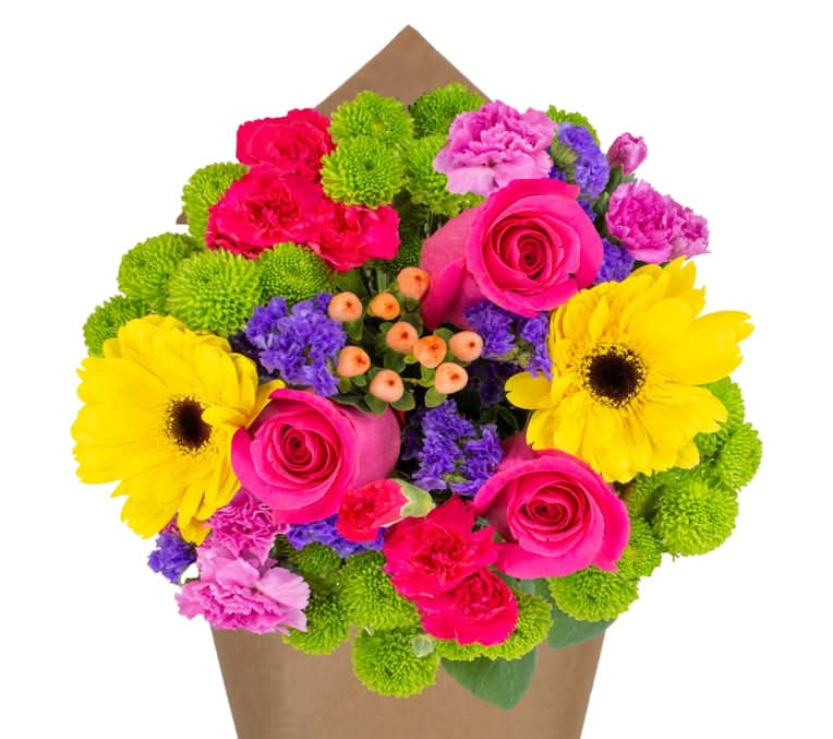 Bella Bouquet - Yellow Gerbs #1