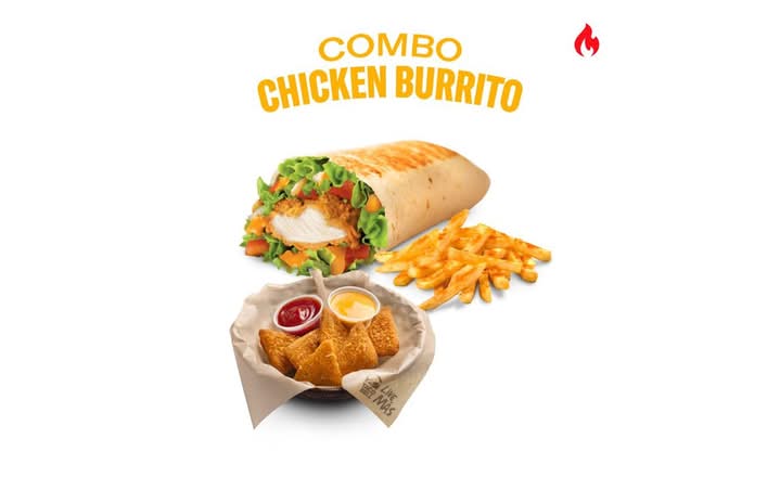 Combo Chicken Burrito
