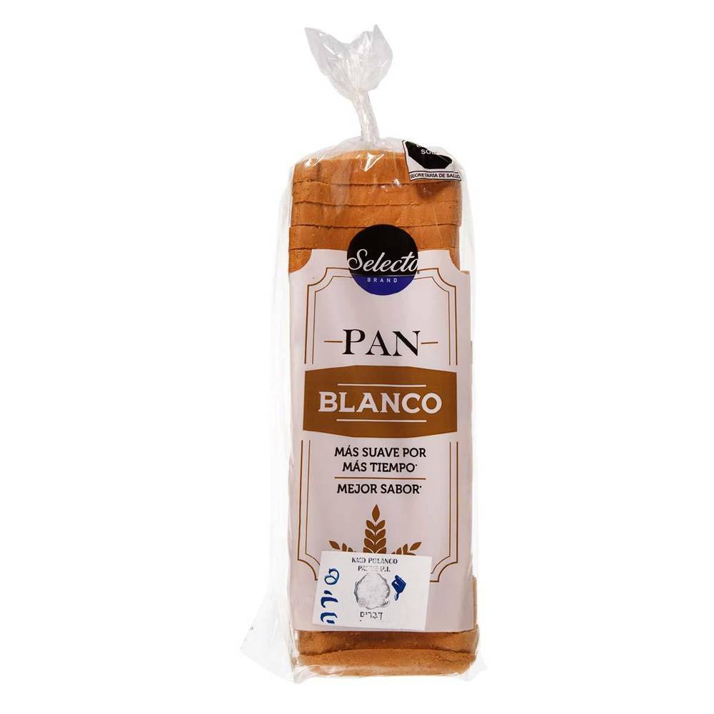 Chedraui · Pan blanco (675 g)