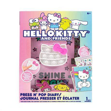 Hello Kitty And Friends Press N' Pop Diary