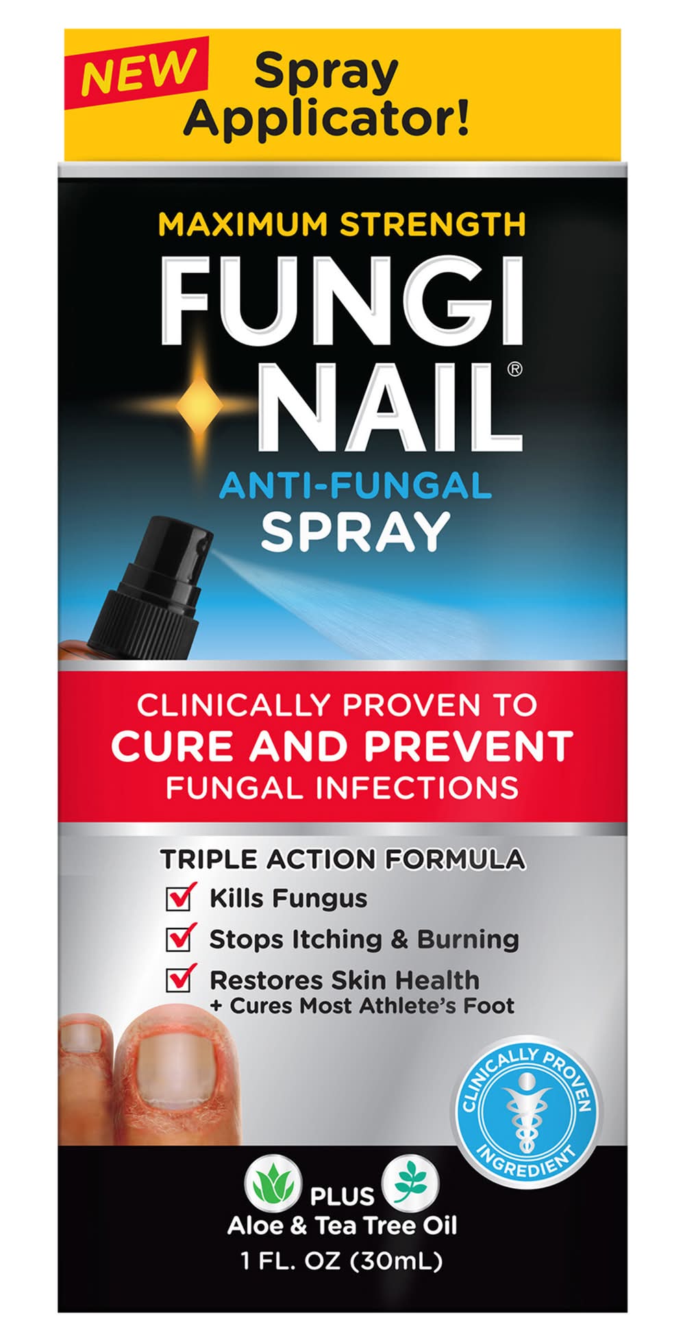Fungi-Nail Fungi Nail Anti-Fungal Spray, Maximum Strength
