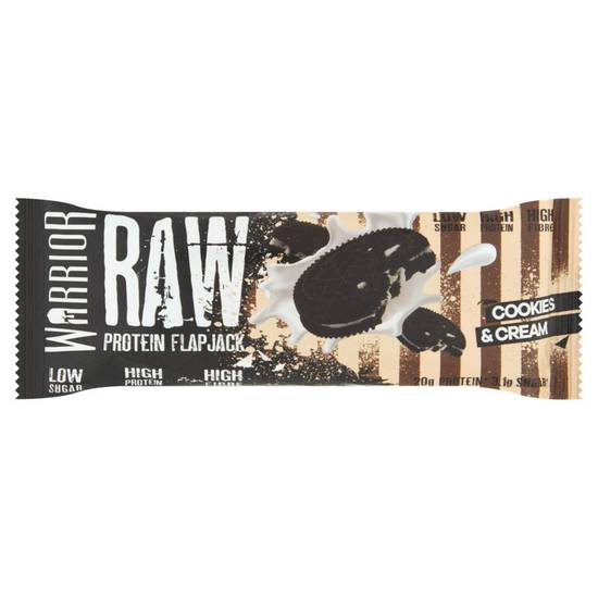 WARRIOR Raw Cookies & Cream Protein Flap Jack 75g