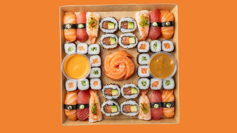 luxury seafood sushi sharer