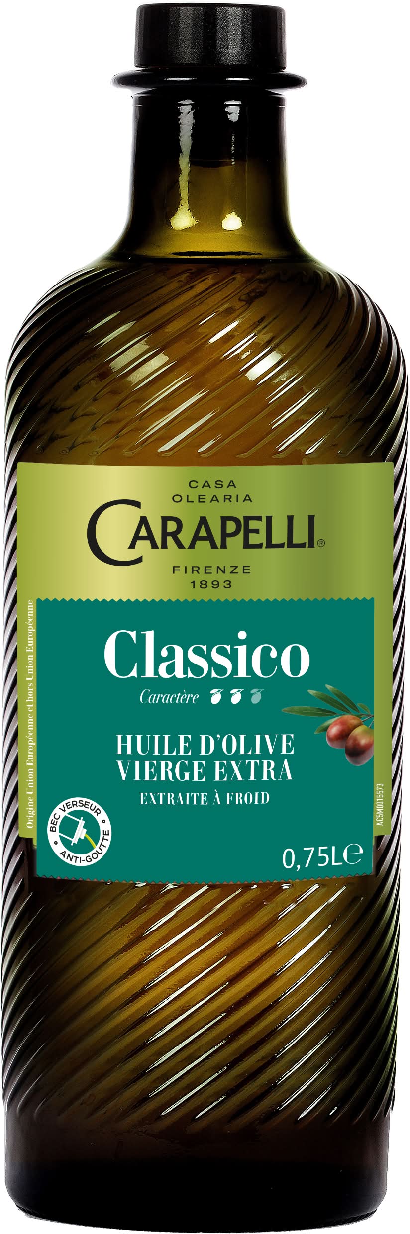 Carapelli - Huile d'olive vierge extra classique (750ml)