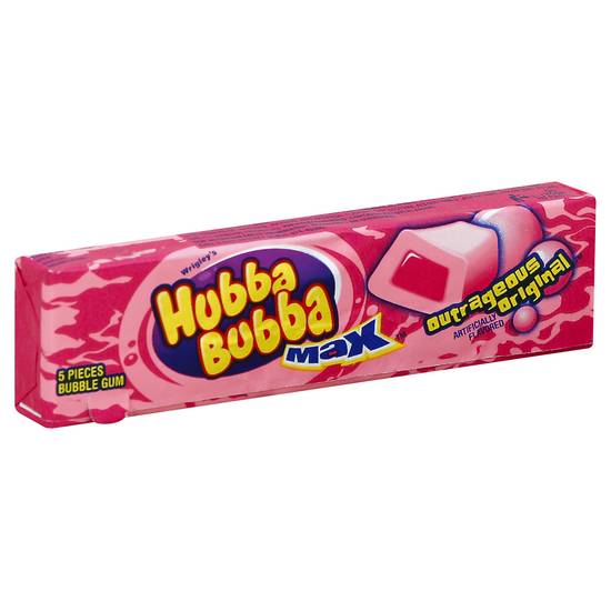 Hubba Bubba Outrageous Original Max Bubble Gum (5 ct)