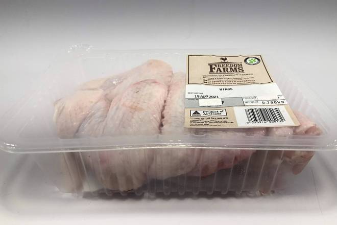 Chicken Wings Freedom Farms (Appox 600-700g)