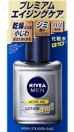 ニベアメンアクティブエイジローション１１０ｍＬ:4901301379337