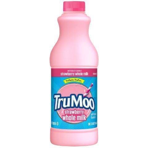 Brown's TruMoo Whole Milk Strawberry Pint