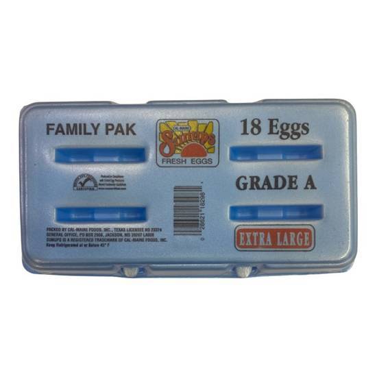 Sunups Extra Large Grade a Eggs (18 eggs)