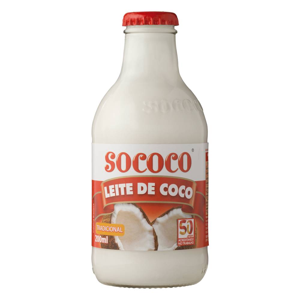 Sococo · Leite de coco tradicional (200 ml)