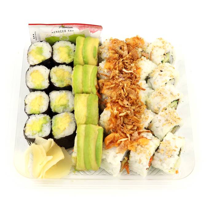 Order Veggie Roll XL Combo food online from Genji Izakaya store, Atlanta on bringmethat.com