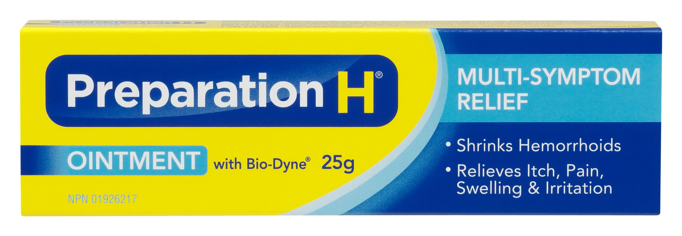 Preparation H Multi-Symptom Relief Ointment With Bio-Dyne (25 g)