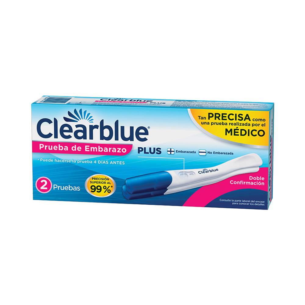 Clearblue prueba de embarazo (2 un)