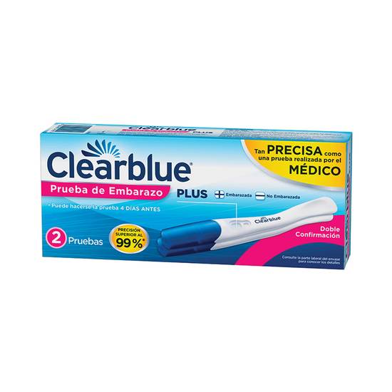 Clearblue prueba de embarazo (2 un)