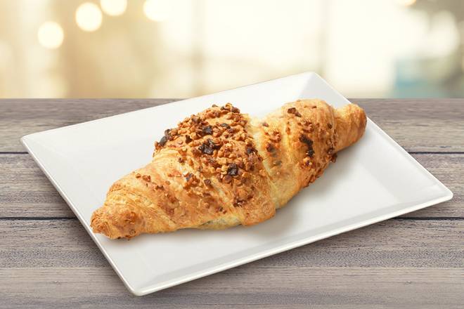 Croissant fourré à la pâte de noisettes