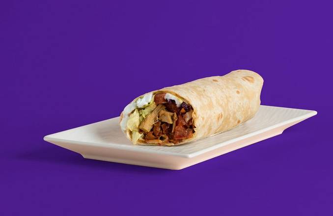 Burrito con Planted Mix di Carne Vegetale Speziata e Pollo Vegetale