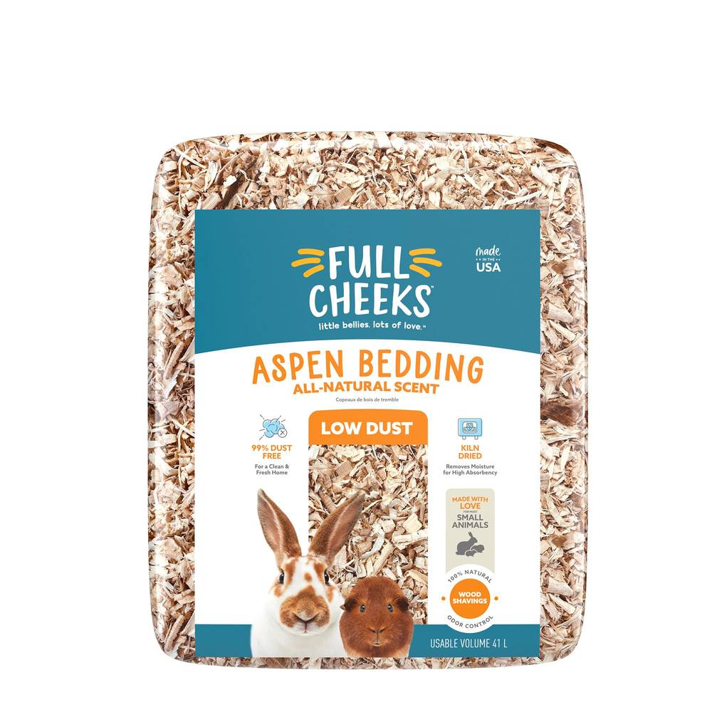 Full Cheeks Small Pet Aspen Bedding