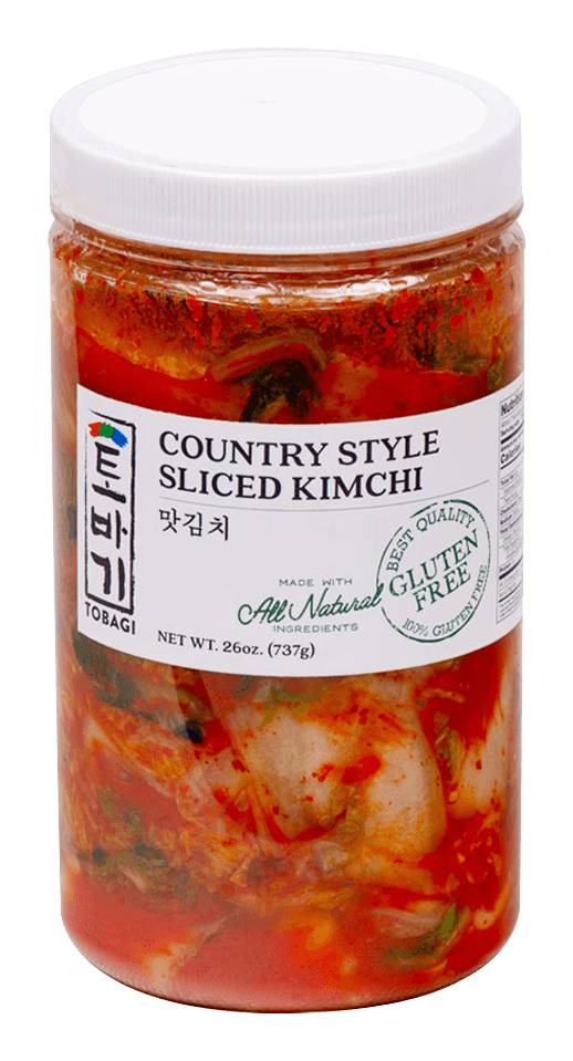 Tobagi Country Style Sliced Kimchi (26 oz)