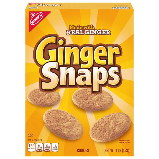 Ginger Snaps Real Ginger Cookies