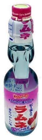 Lychee Ramune Carbonated Drink 6.76oz