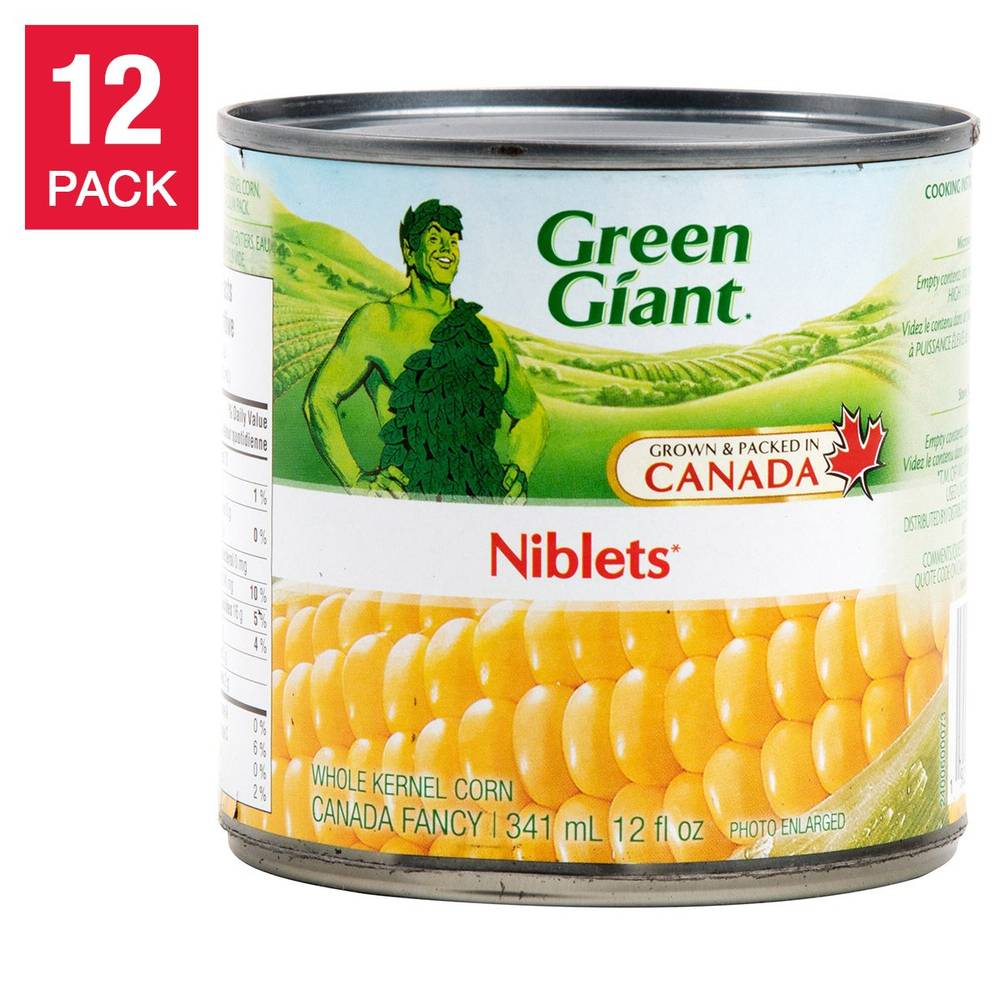 Green Giant Corn Niblets, 12 X 341 Ml