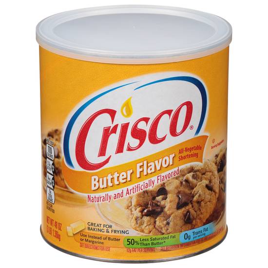 Crisco Butter Flavor All-Vegetable Shortening