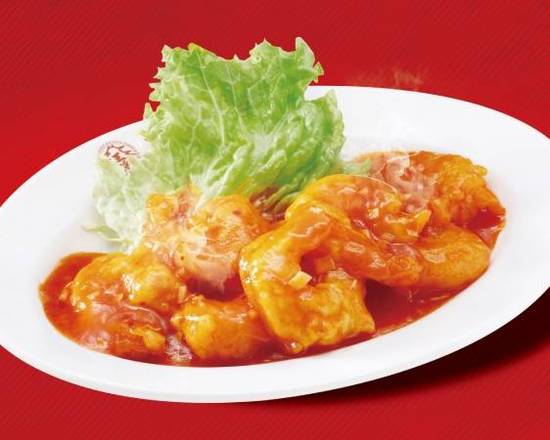 海⽼のチリソース Shrimp in Chili Sauce