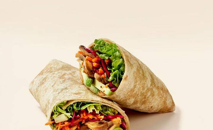Crunchy Miso Mushroom Wrap