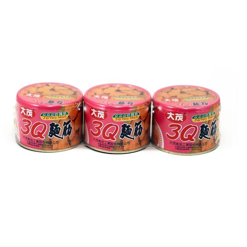 【全素】大茂3Q麵筋 170g <170g克 x 1 x 3Can罐>