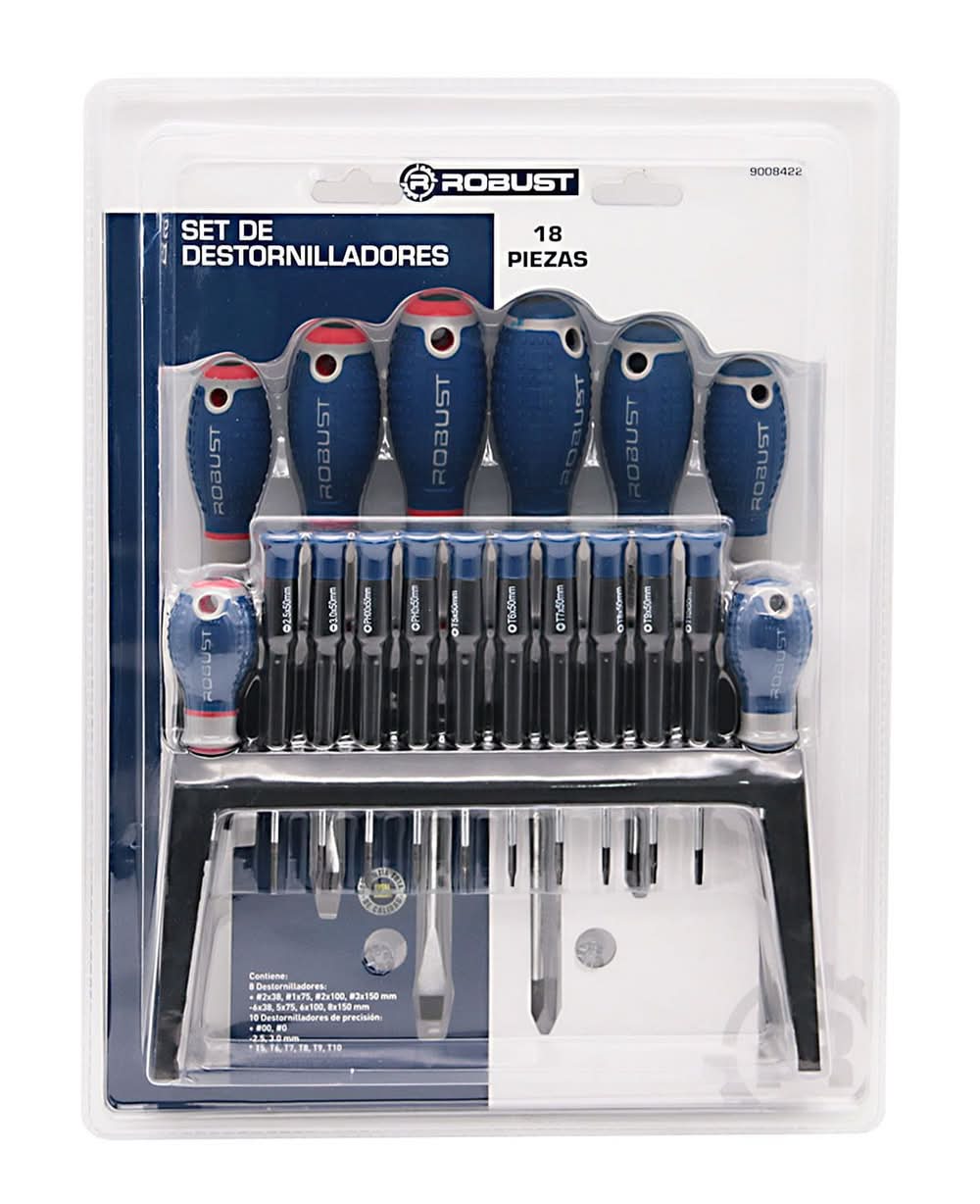 Robust · Set de destornillador (18 un)