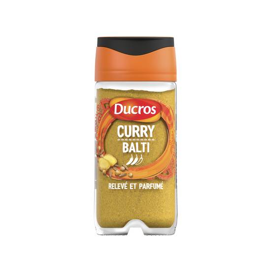 Ducros - Assaisonnement curry balti aux graines de coriandre cumin et gingembre
