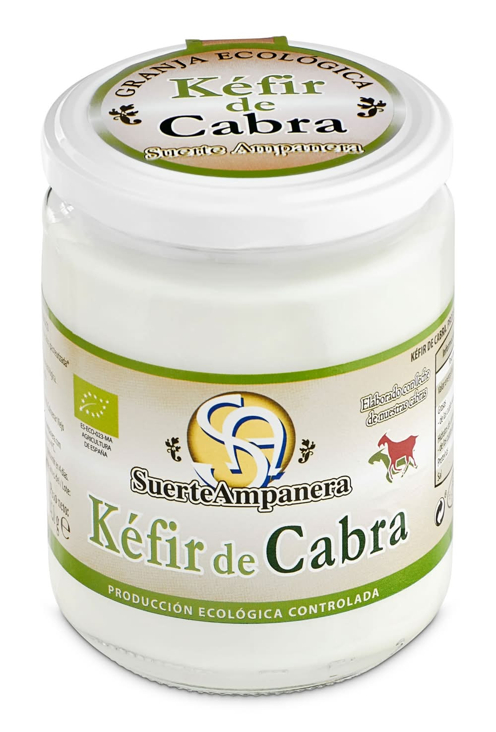 Kéfir De Cabra Suerte Ampanera Vaso 420 G