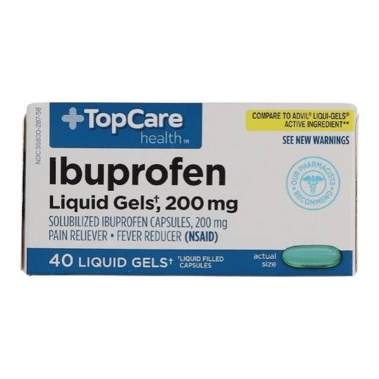 Topcare Ibuprofen Capsules 200mg (40 ct)