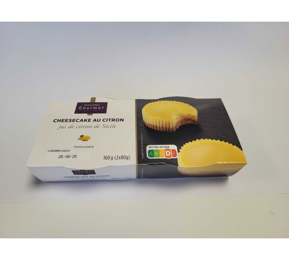 Monoprix Gourmet - Gâteau au fromage, citron (2)