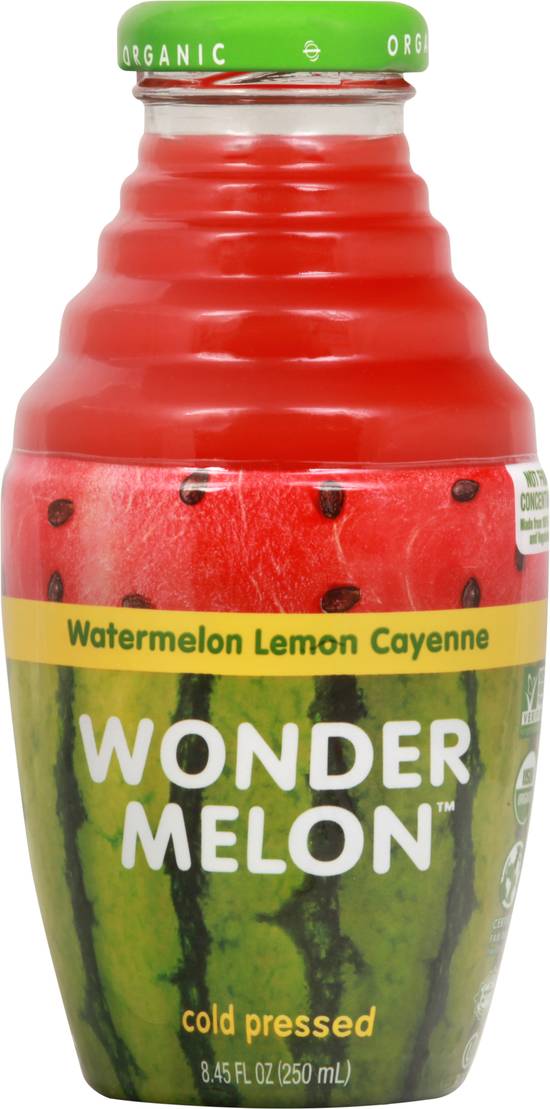 Wonder Melon Organic Watermelon Juice With Lemon & Cayenne (8.45 fl oz)