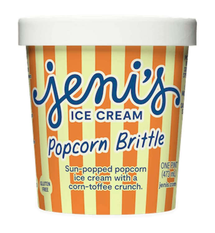 Popcorn Brittle Ice Cream Pint