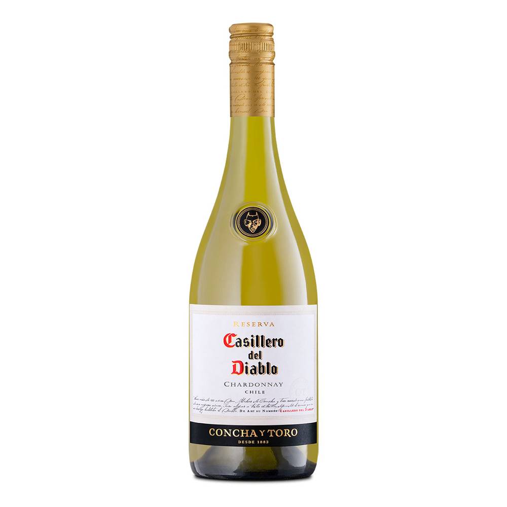 Casillero del diablo vino blanco chardonnay ( 750 ml)