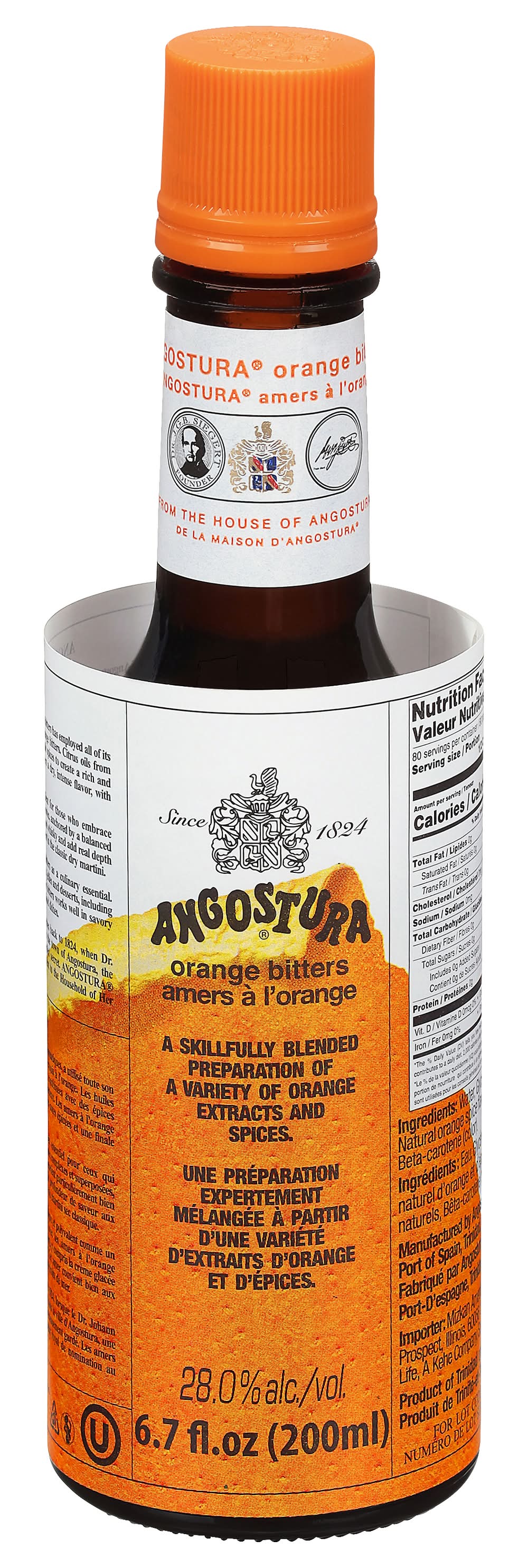 House of Angostura Bitters, Orange (6.7 fl oz)