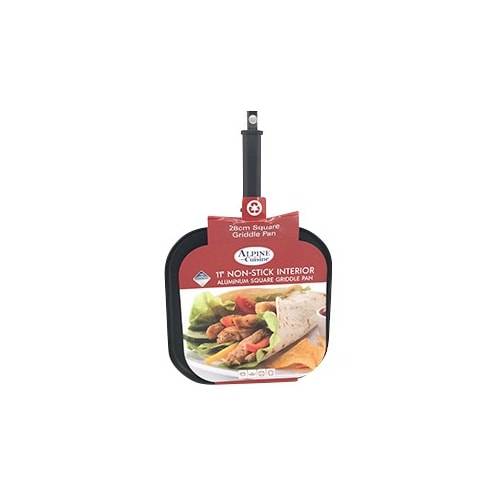 Alpine Cuisine 11" Non-Stick Interior Aluminium Square Pan (1 ct)