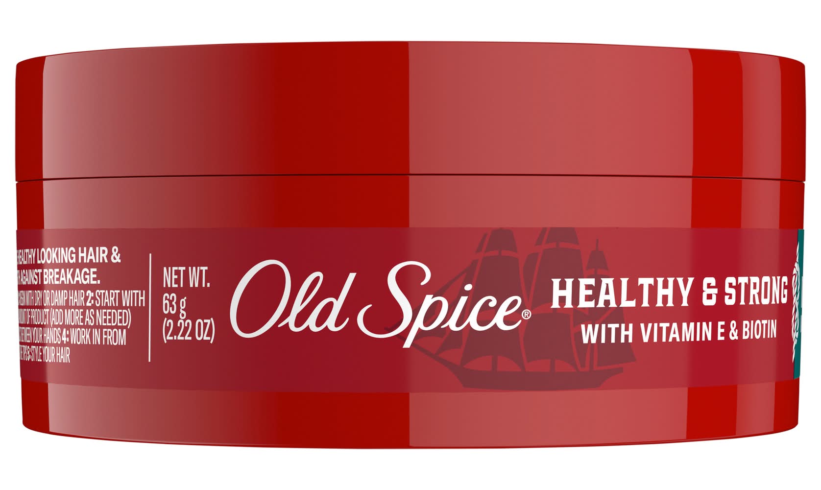 Old Spice Healthy & Strong Matte Finish Re-Moldable Hair Styling Paste (2.22 oz)