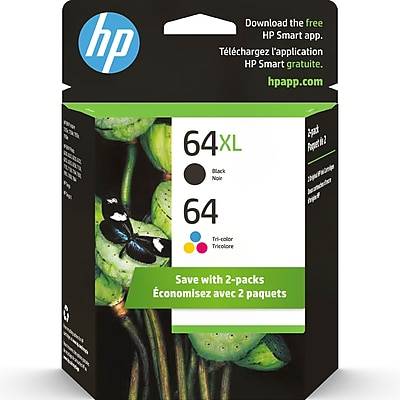 Hp High-Yield Black and Tri-Color Ink Cartridges