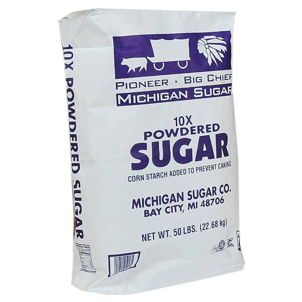 Michigan Sugar Powdered Sugar, 50 lbs