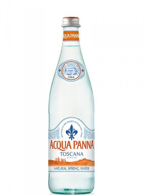 Acqua Panna Natural Spring Water - 12/750 ml glass bottles (1X12|Case of 1)