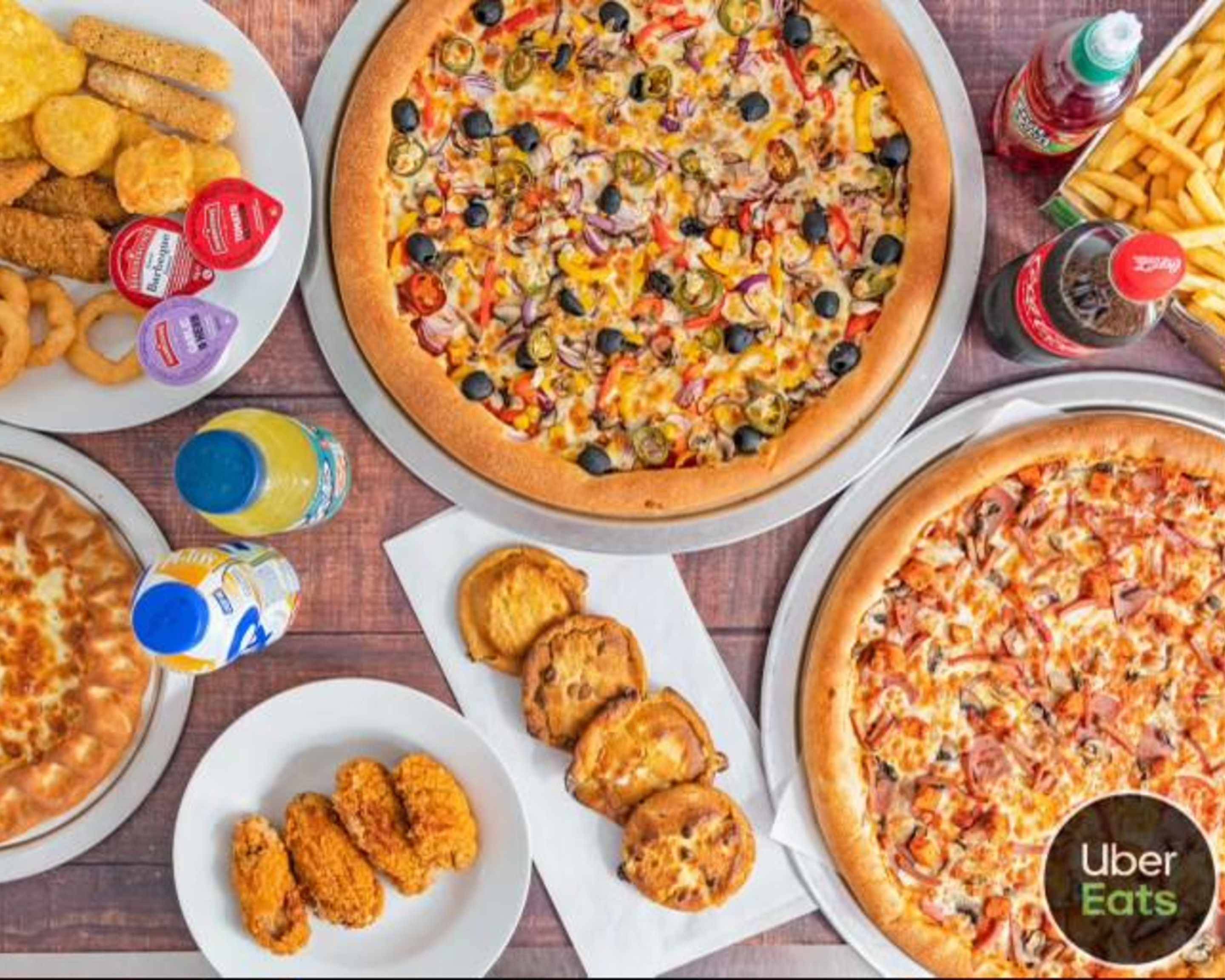 The Golden Pizza Company Huntingdon Menu Takeaway in Cambridge and